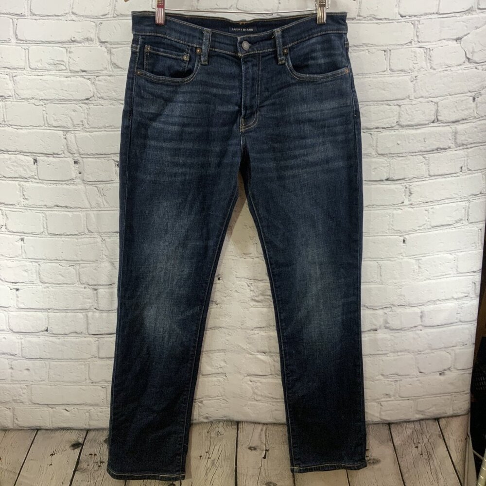 Lucky Brand Jeans Mens Sz 31 x 32 Faded Wash Blue